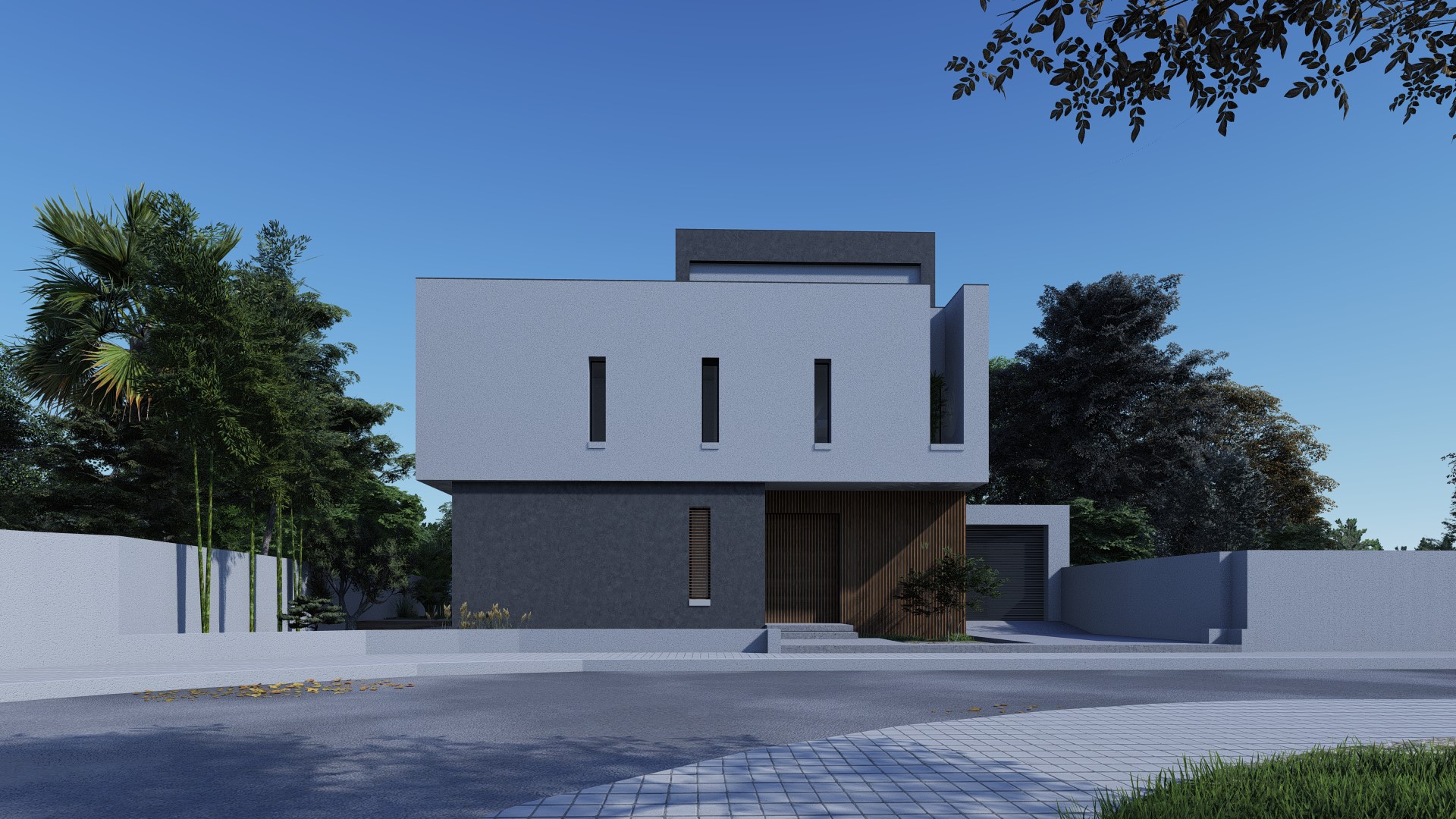 Architecte Tunisie plan villa El Menzeh Tunis Architecture Décoration